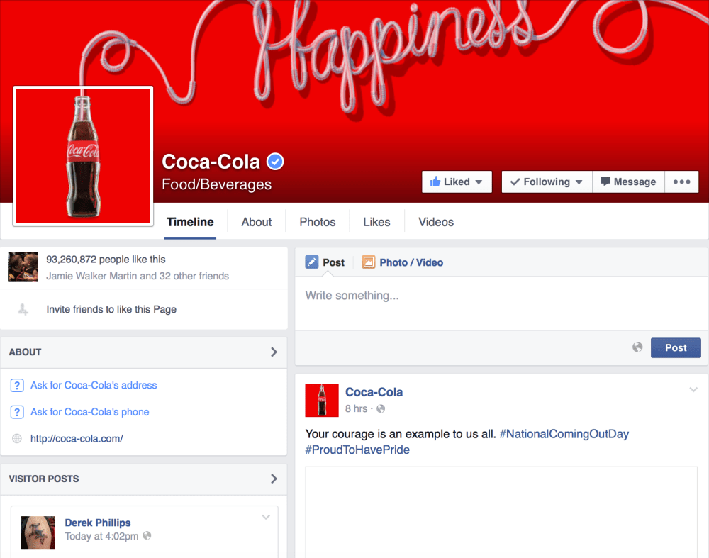 Coke FB Home