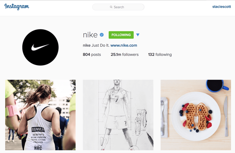 Nike Instagram